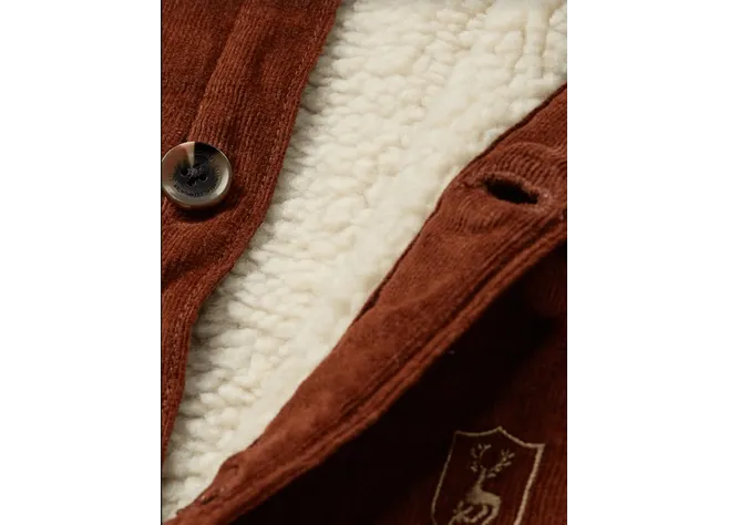 Куртка DeerHunter Sherpa Lined Corduroy (602 Rustleaf) Фото 3